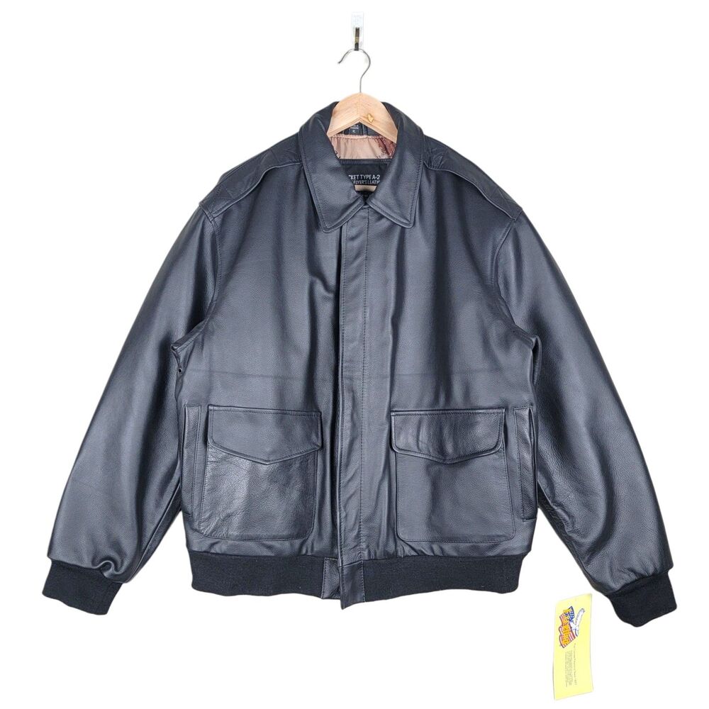 NEW Excelled Type A-2 Jacket Flyer's Leather Men's XL US Army Air Force Bomber